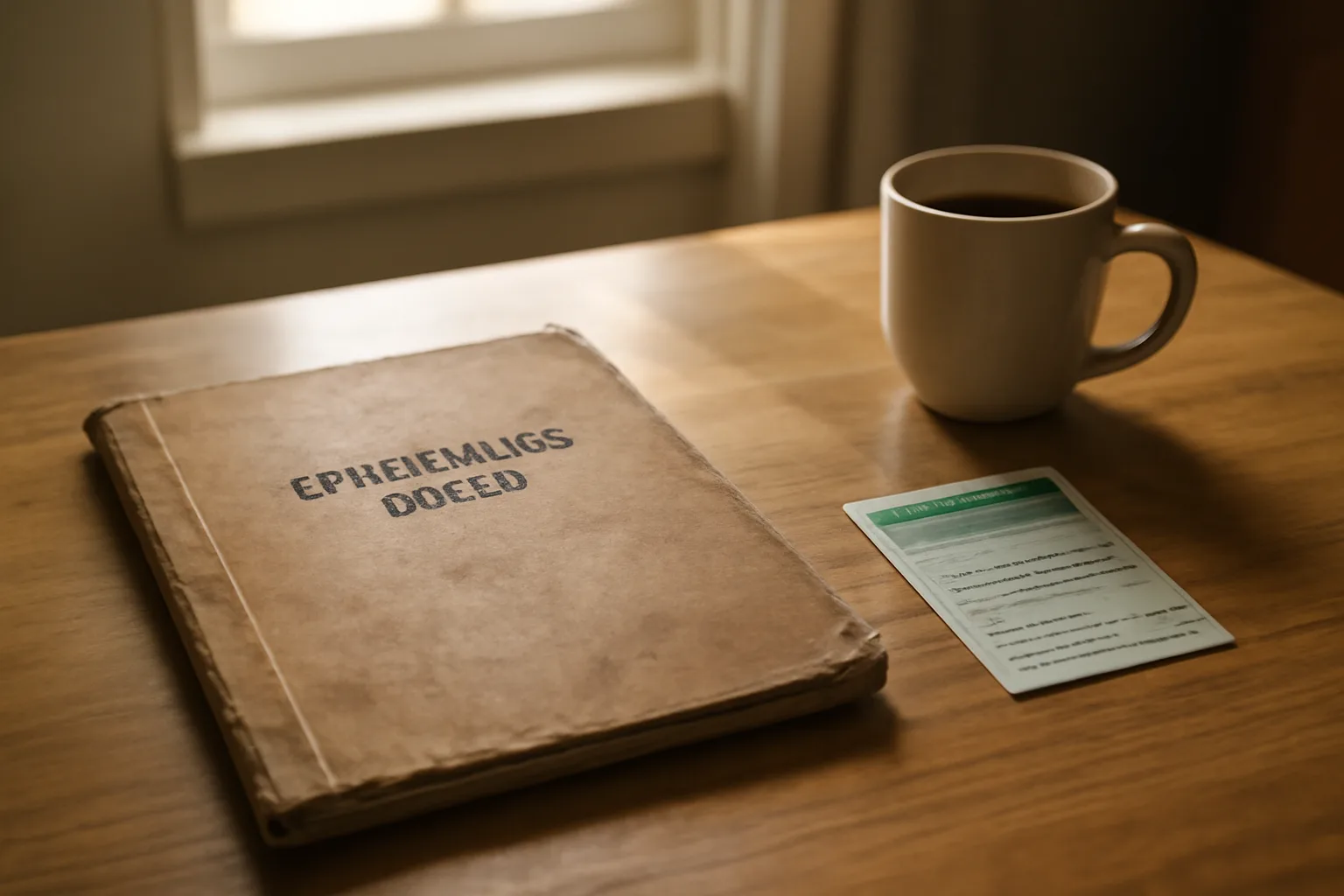 Timeshare paperwork and mail receipt on a table, representing the process to exit a timeshare
