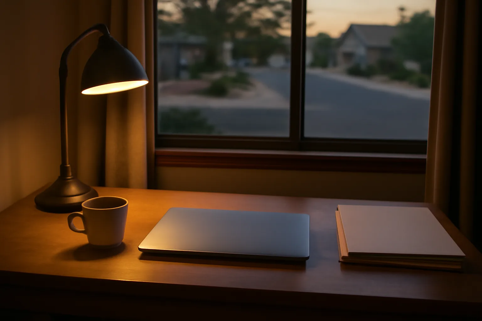 Home desk scene representing research into Arizona timeshare exit legal help