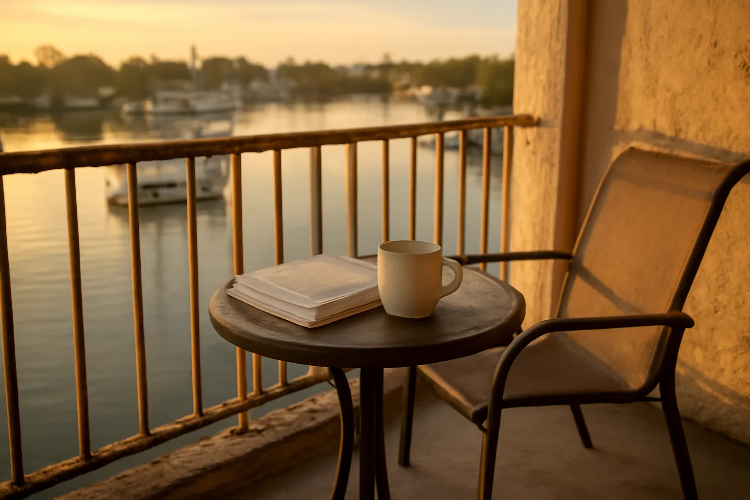 Condo balcony at golden hour representing rising timeshare maintenance fees in 2026