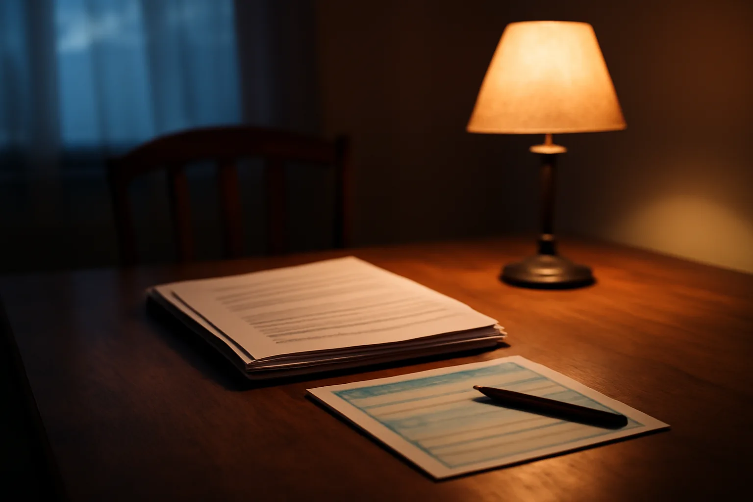 Contract papers and a pen on a table, representing a timeshare exit decision