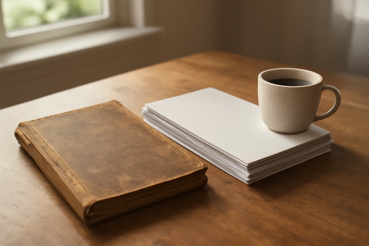 Timeshare paperwork and fee statements on a kitchen table in morning light