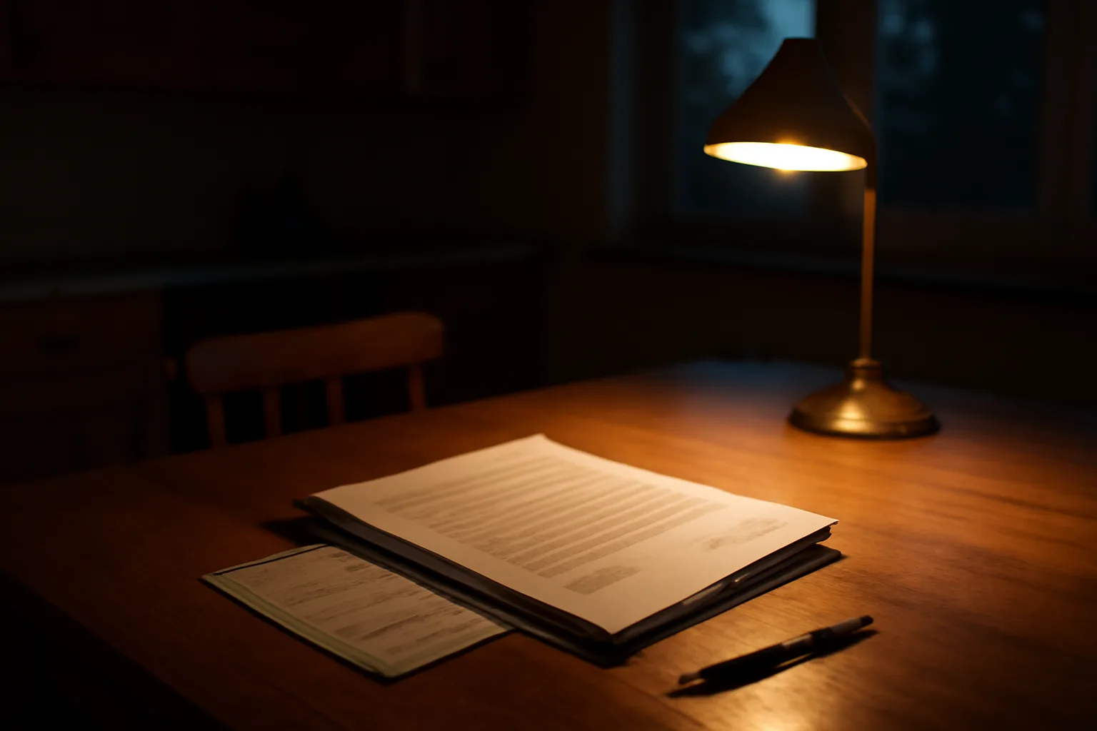 Contract papers and a certified mail receipt on a table, representing a timeshare exit decision