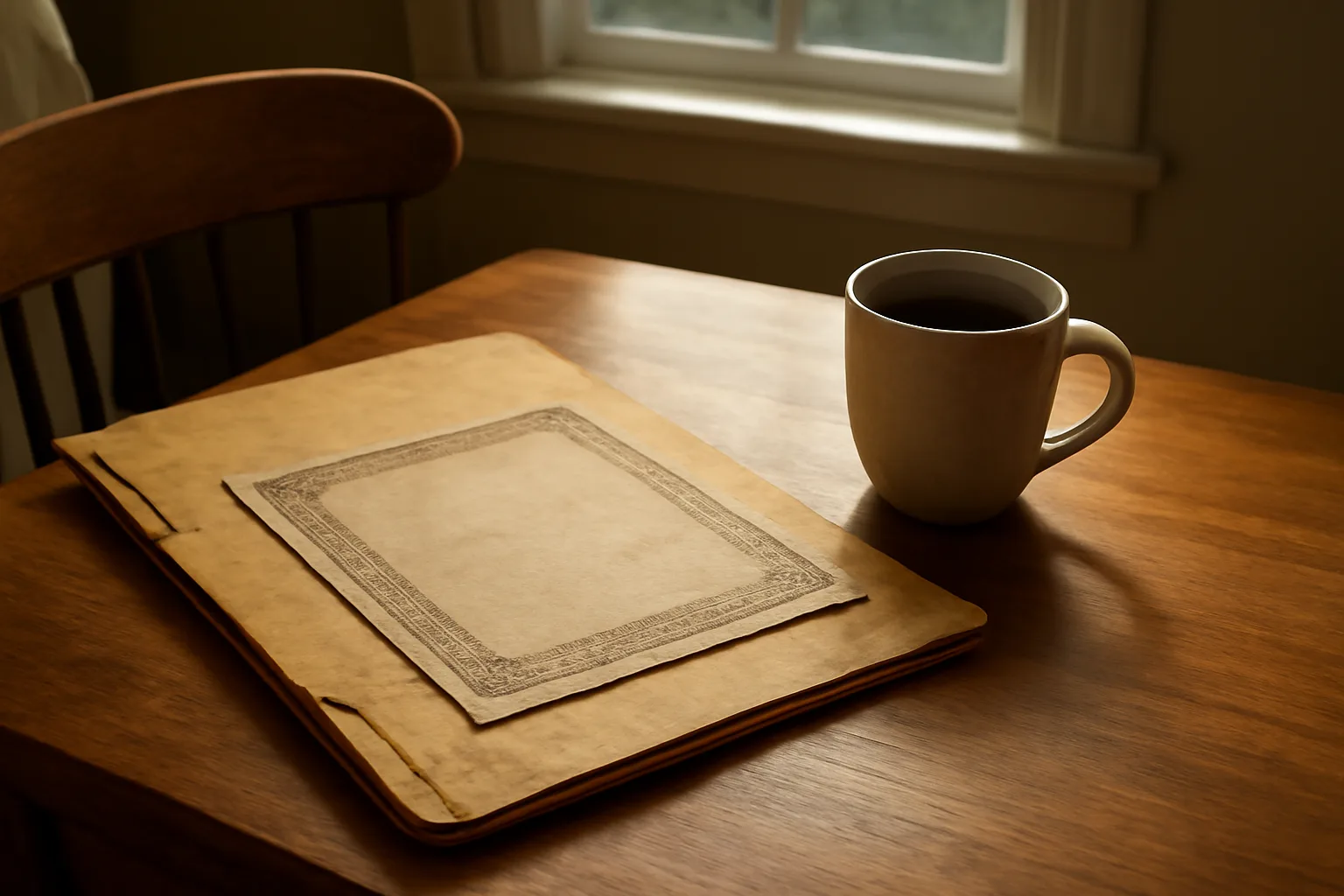 Documents on a kitchen table representing the process of legally exiting a timeshare