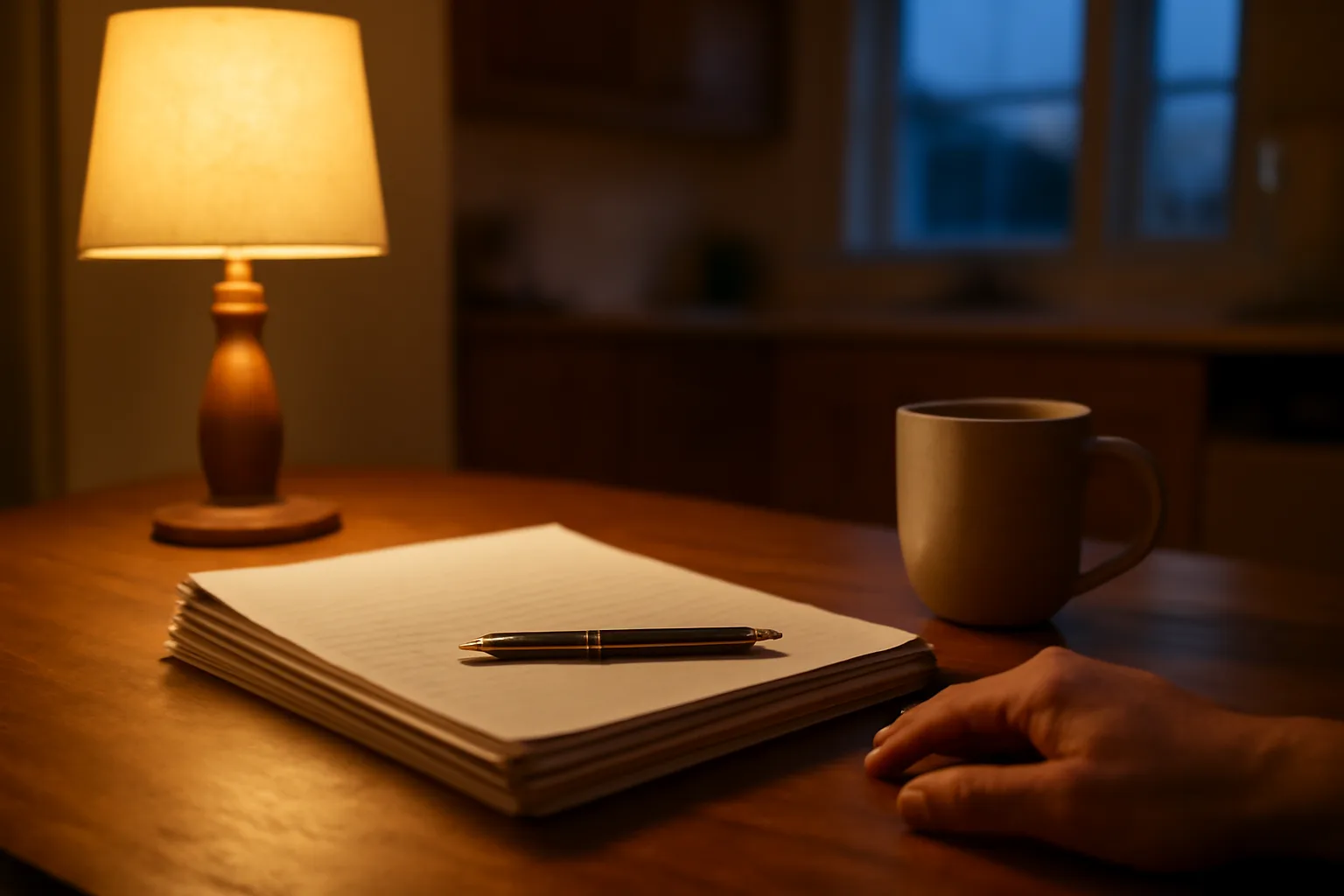 Contract papers and a pen on a table, symbolizing canceling a Club Wyndham timeshare