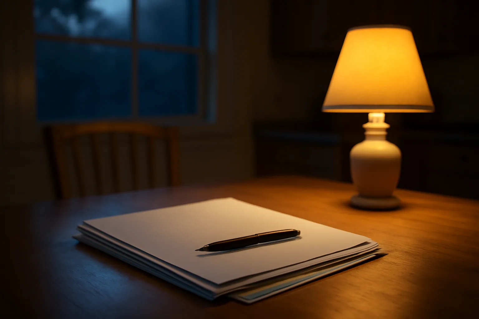 Contract papers and a certified mail receipt on a table, related to canceling a Hilton Grand Vacations timeshare