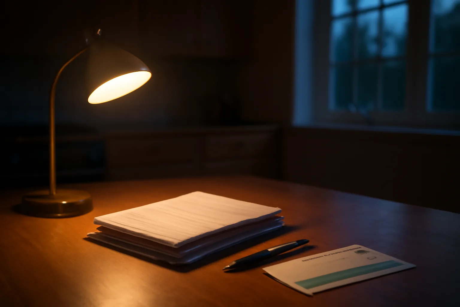 Documents and a pen on a table, representing the paperwork of exiting a timeshare contract