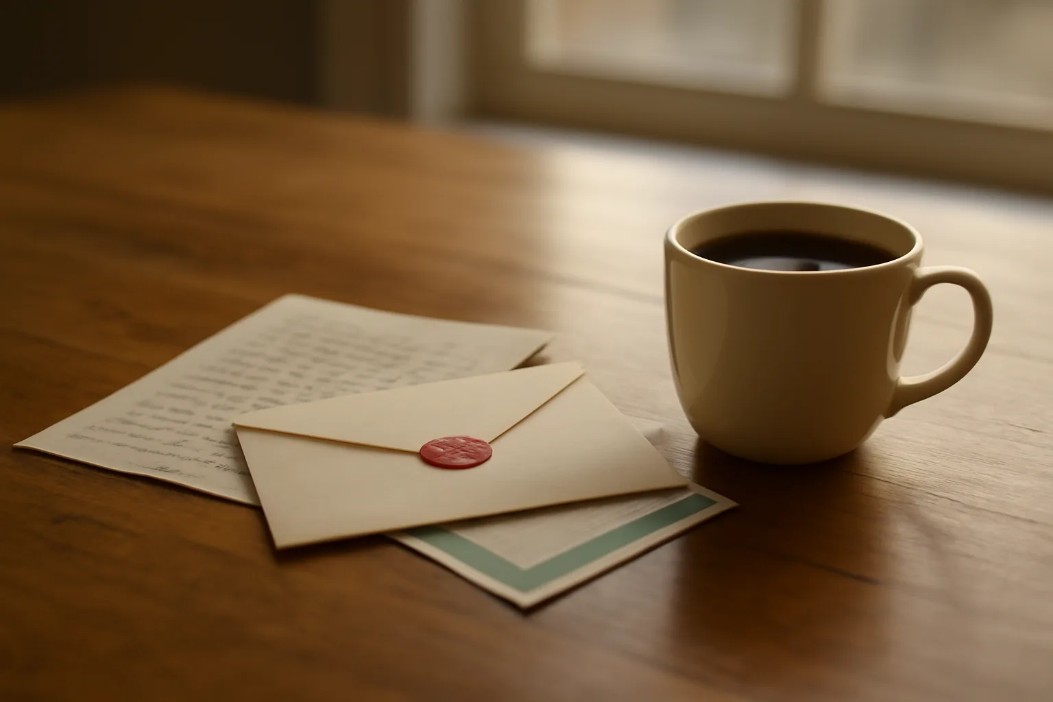 Envelope and certified mail receipt on a table representing a timeshare rescission letter Florida