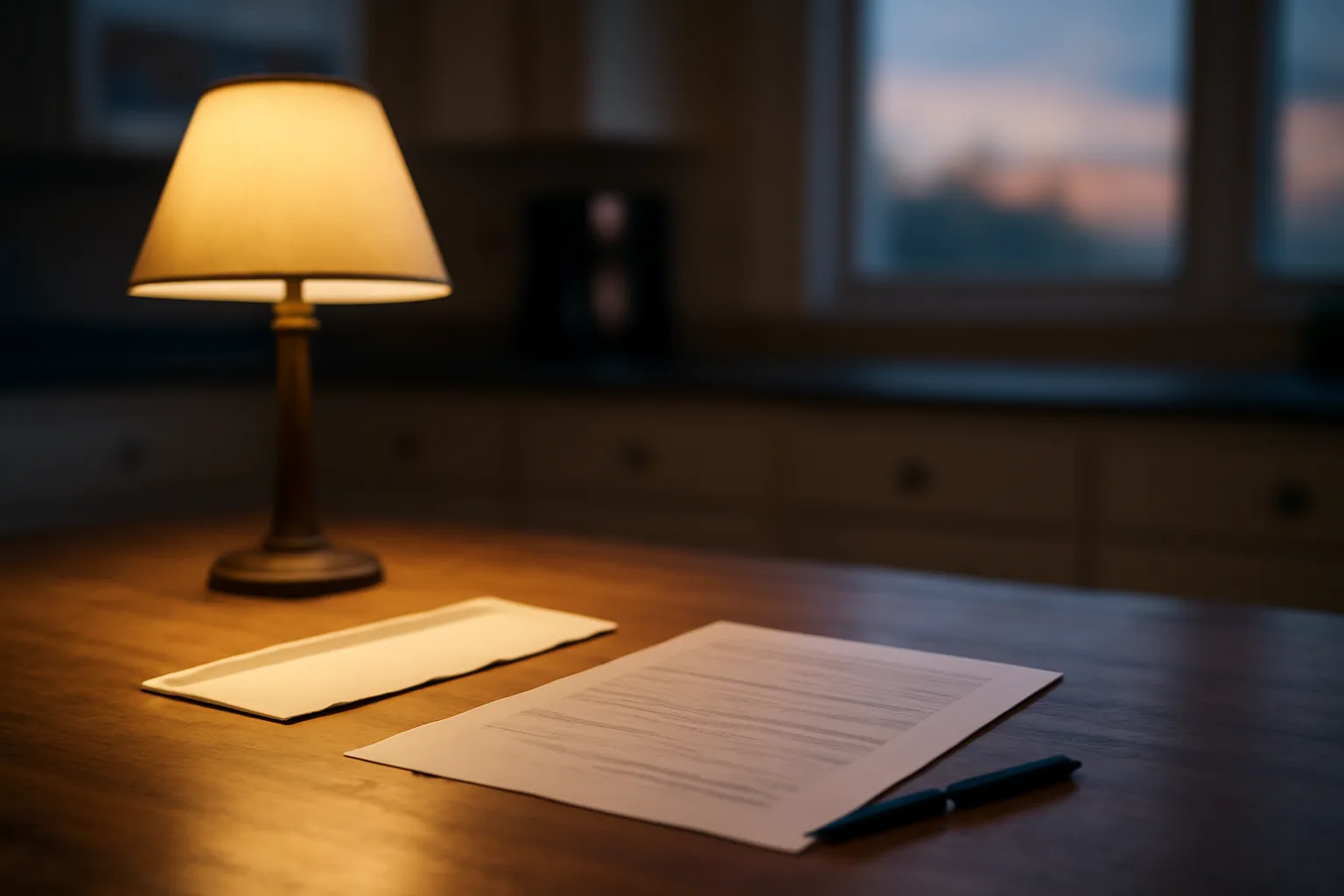 Timeshare contract and mailing receipt on a table representing a WorldMark rescission deadline